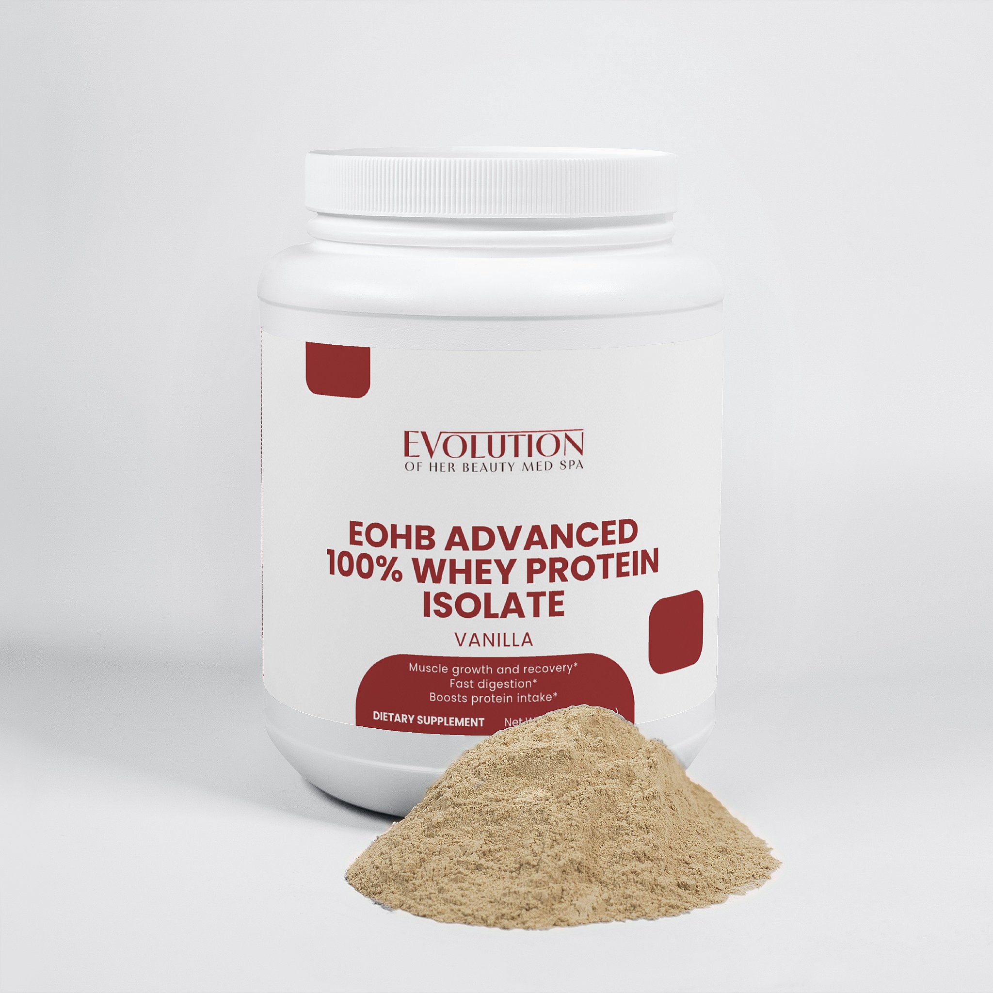 EOHB 100% Whey Protein Isolate (Vanilla)
