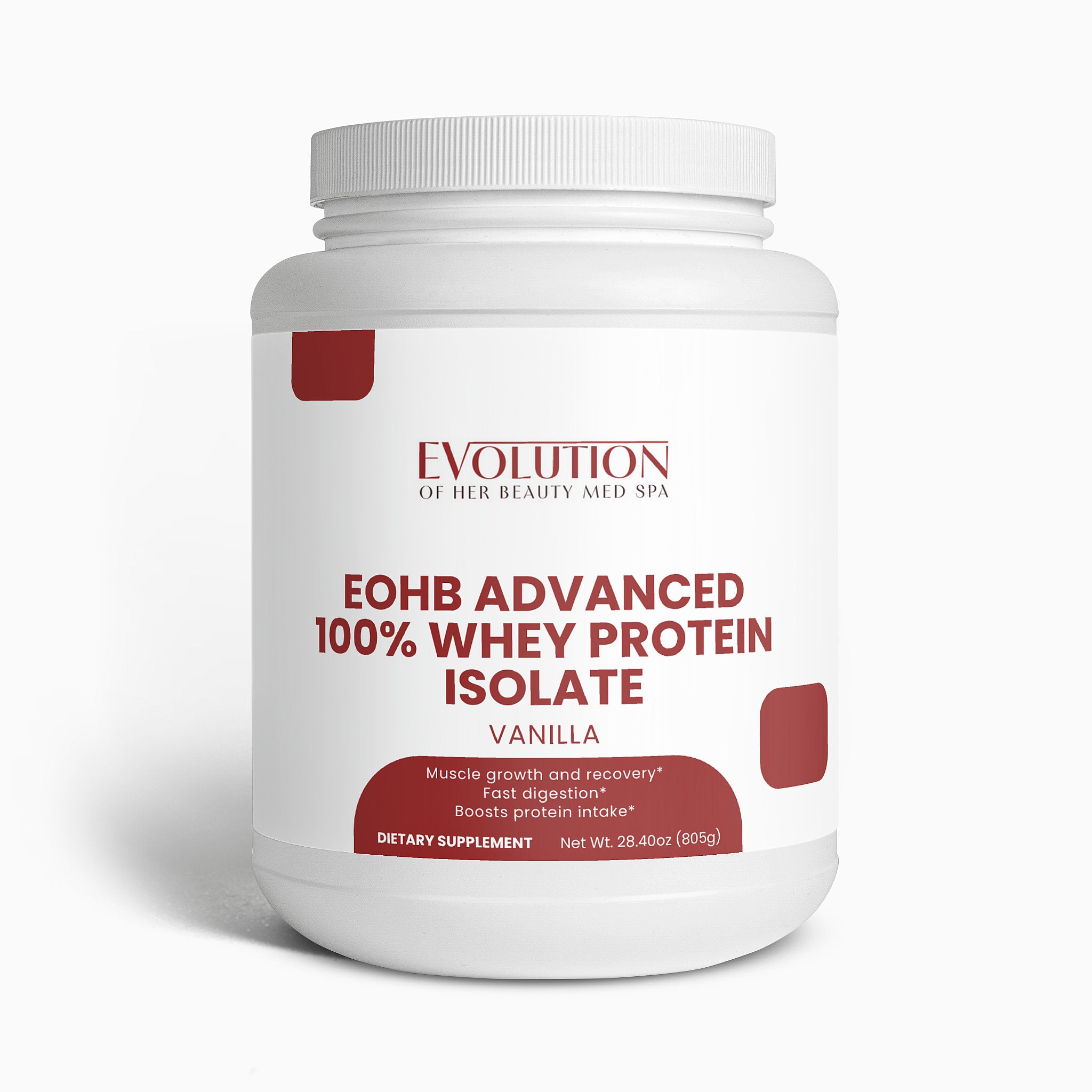 EOHB 100% Whey Protein Isolate (Vanilla)