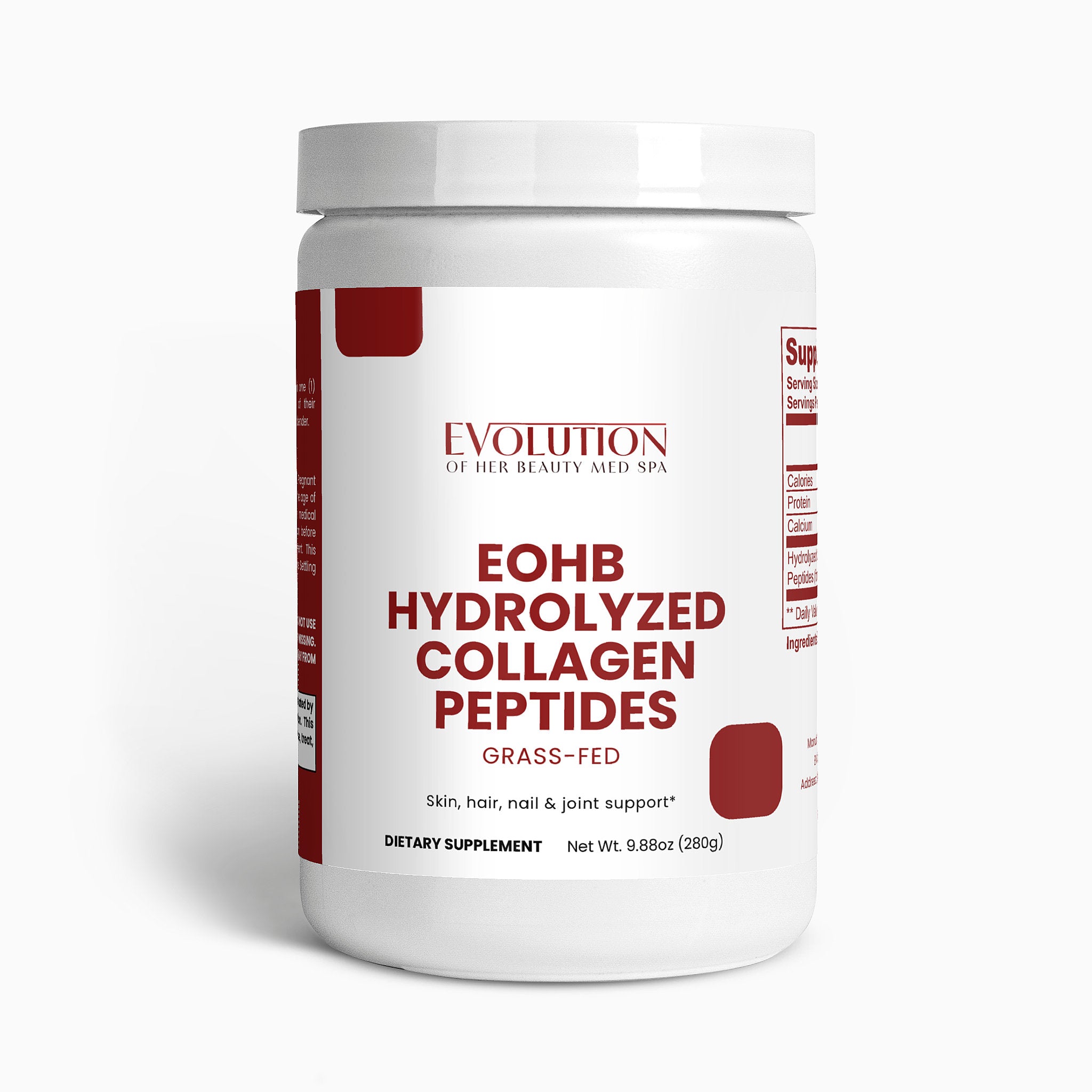 EOHB Grass-Fed Hydrolyzed Collagen Peptides