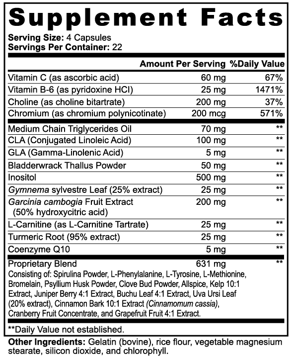 EOHB Fat Burner with MCT